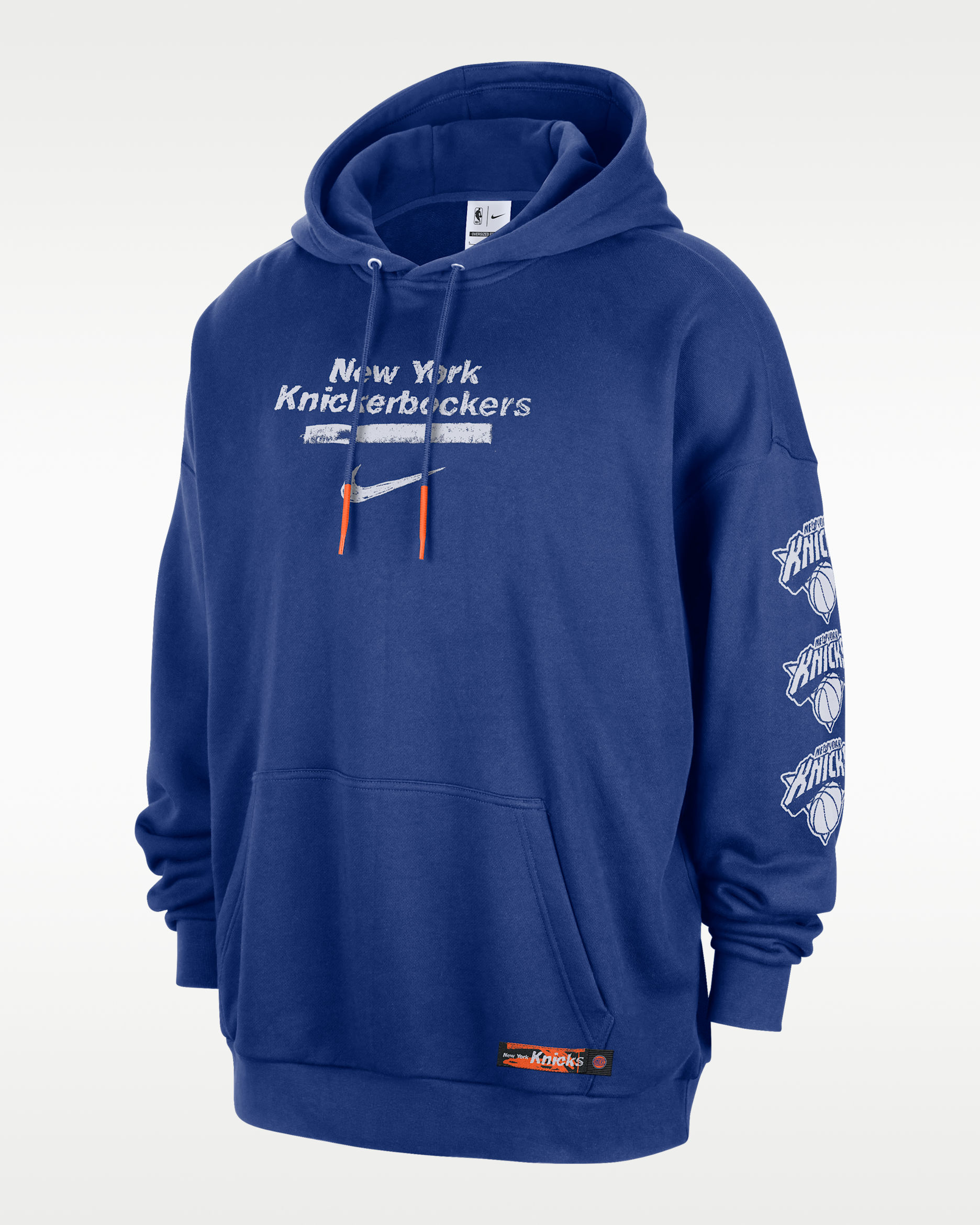 New York Knicks Courtside Men's Jordan NBA Club Premium Pullover